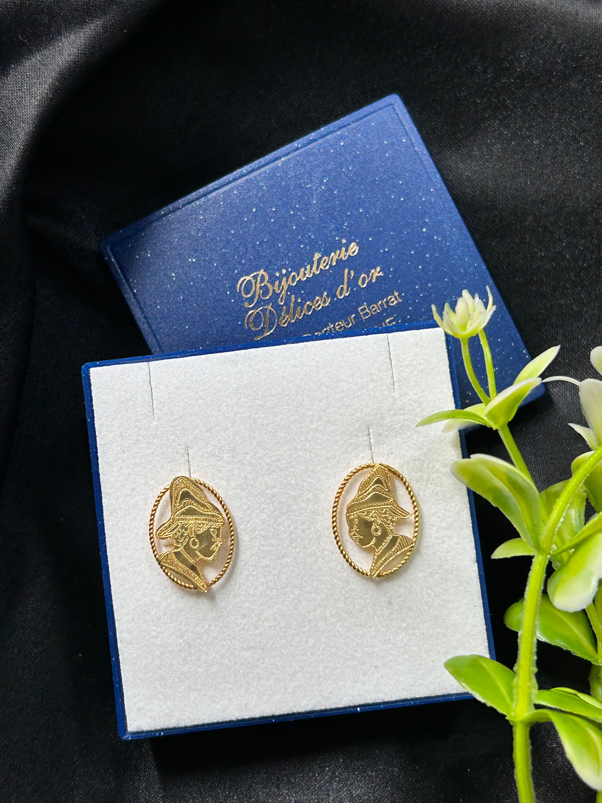 Boucle d'oreille Cayennaise