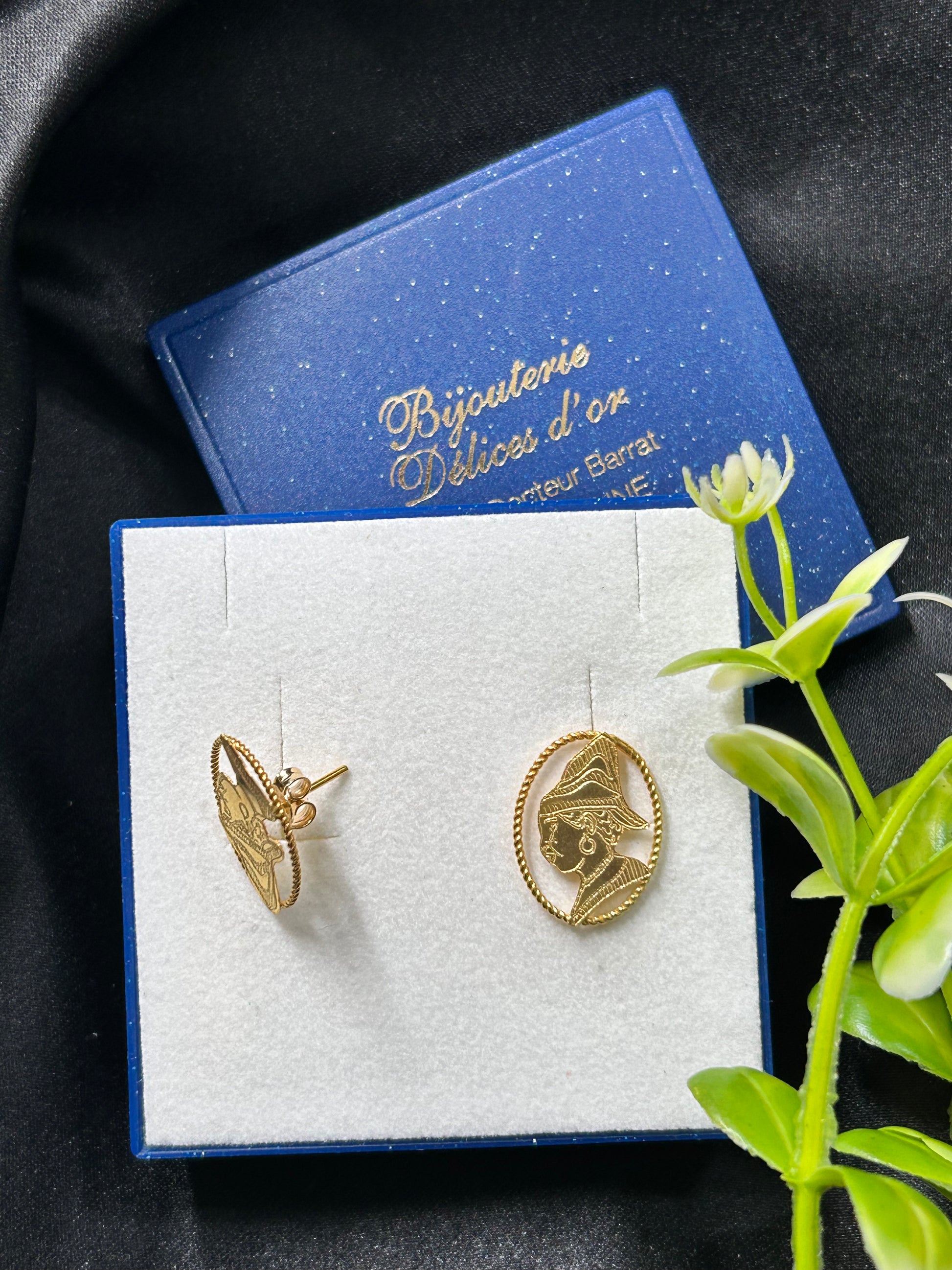 Boucle d'oreille Cayennaise