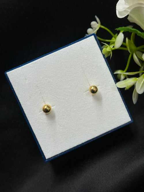 Boucle d'oreille boule