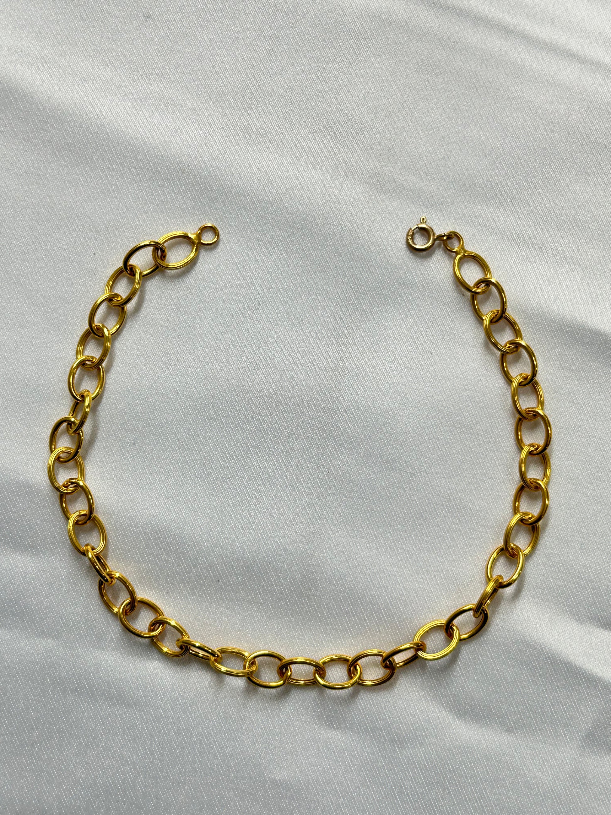 Bracelet maille forçat