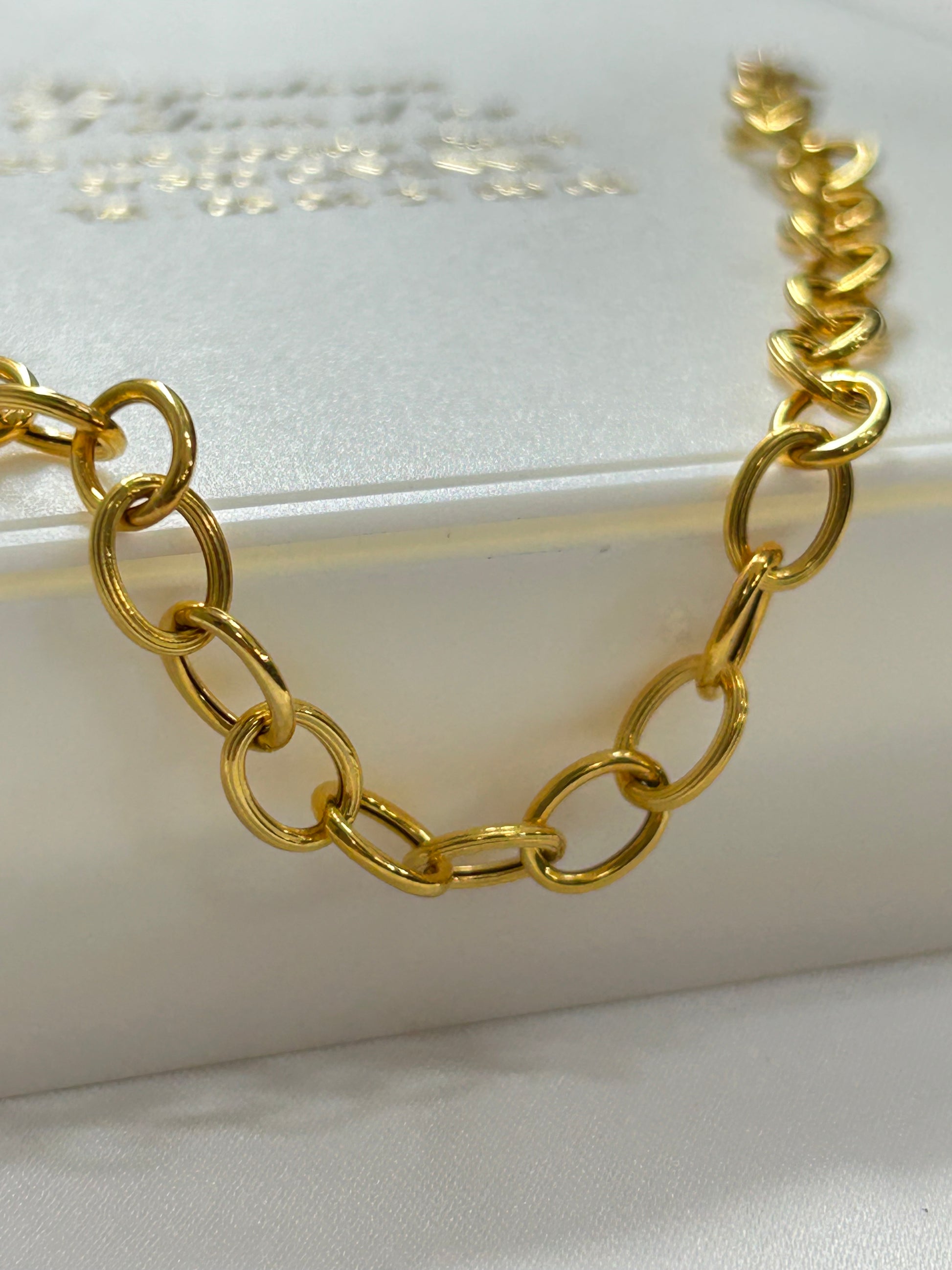 Bracelet maille forçat