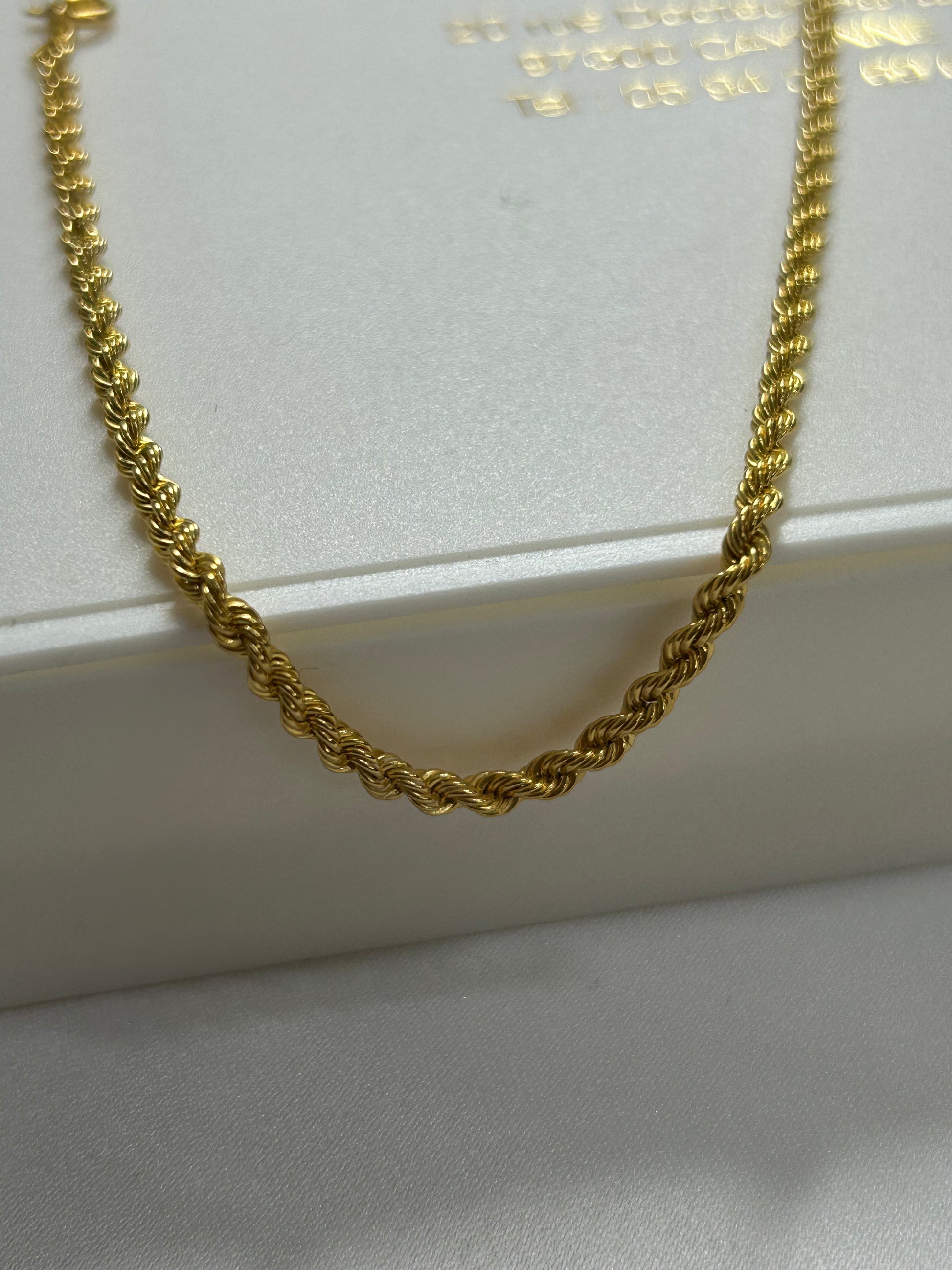 Bracelet maille corde
