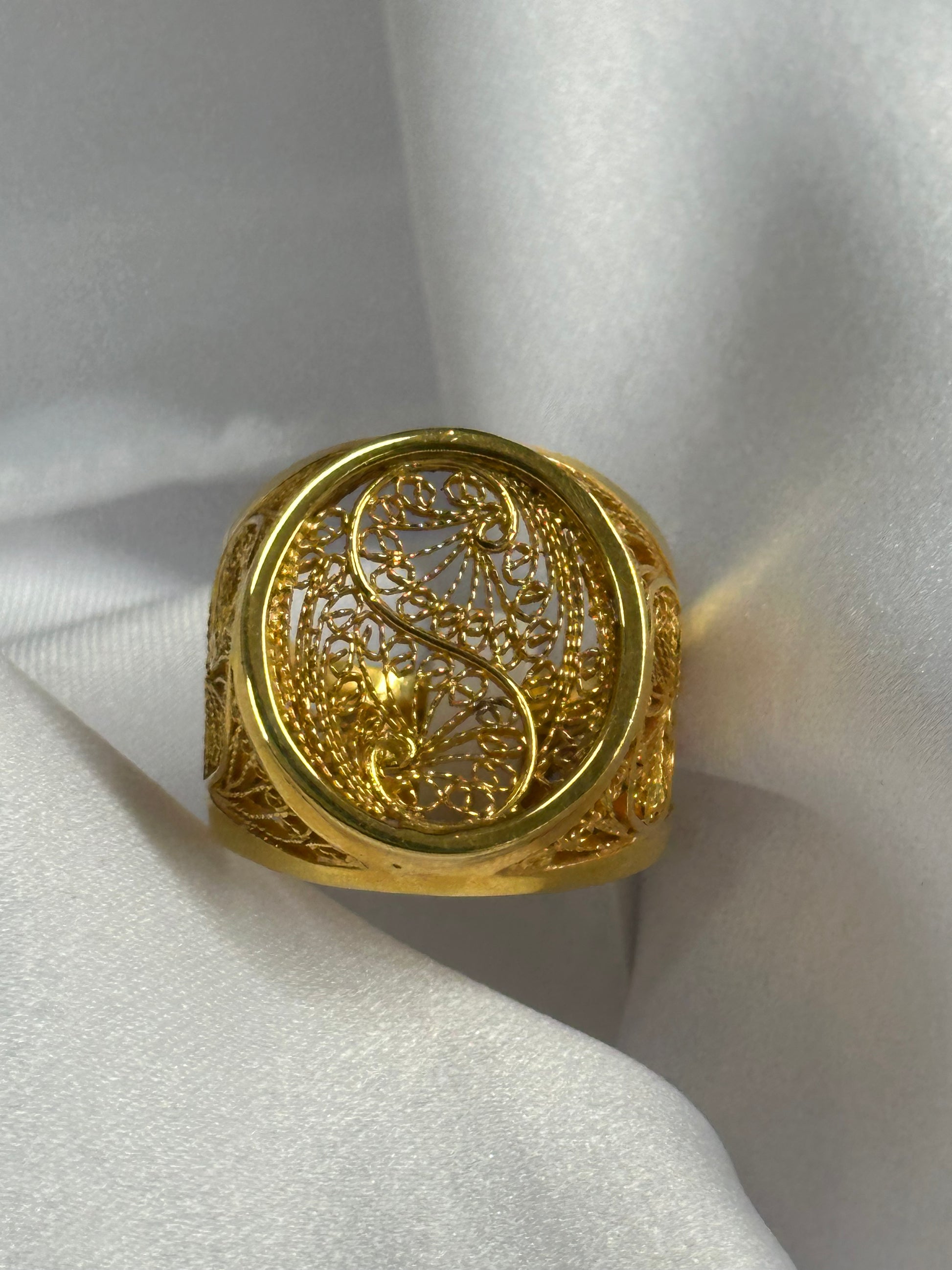 Chevalière filigrane S / 11,66g