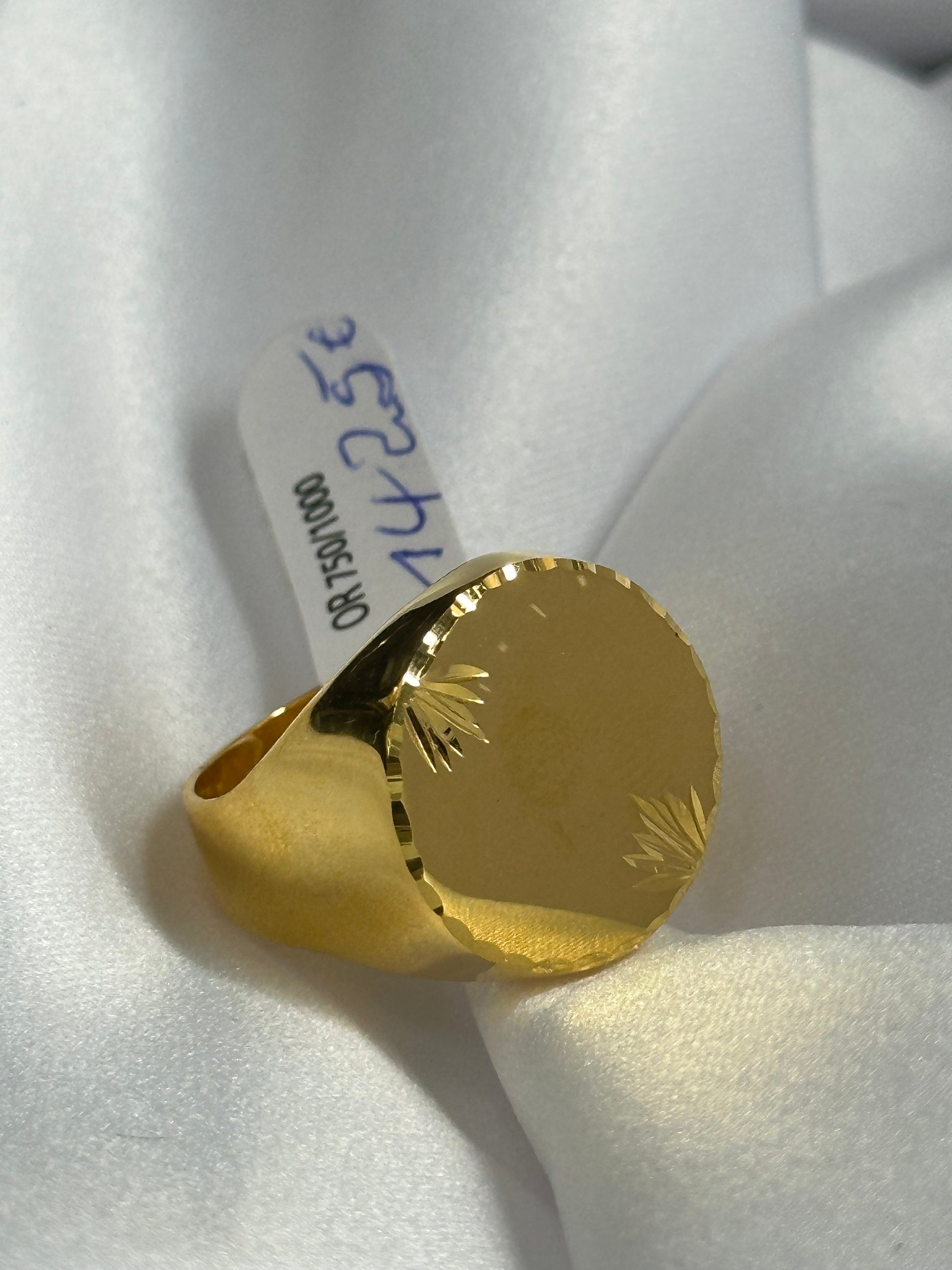 Chevalière ronde / 7,92g
