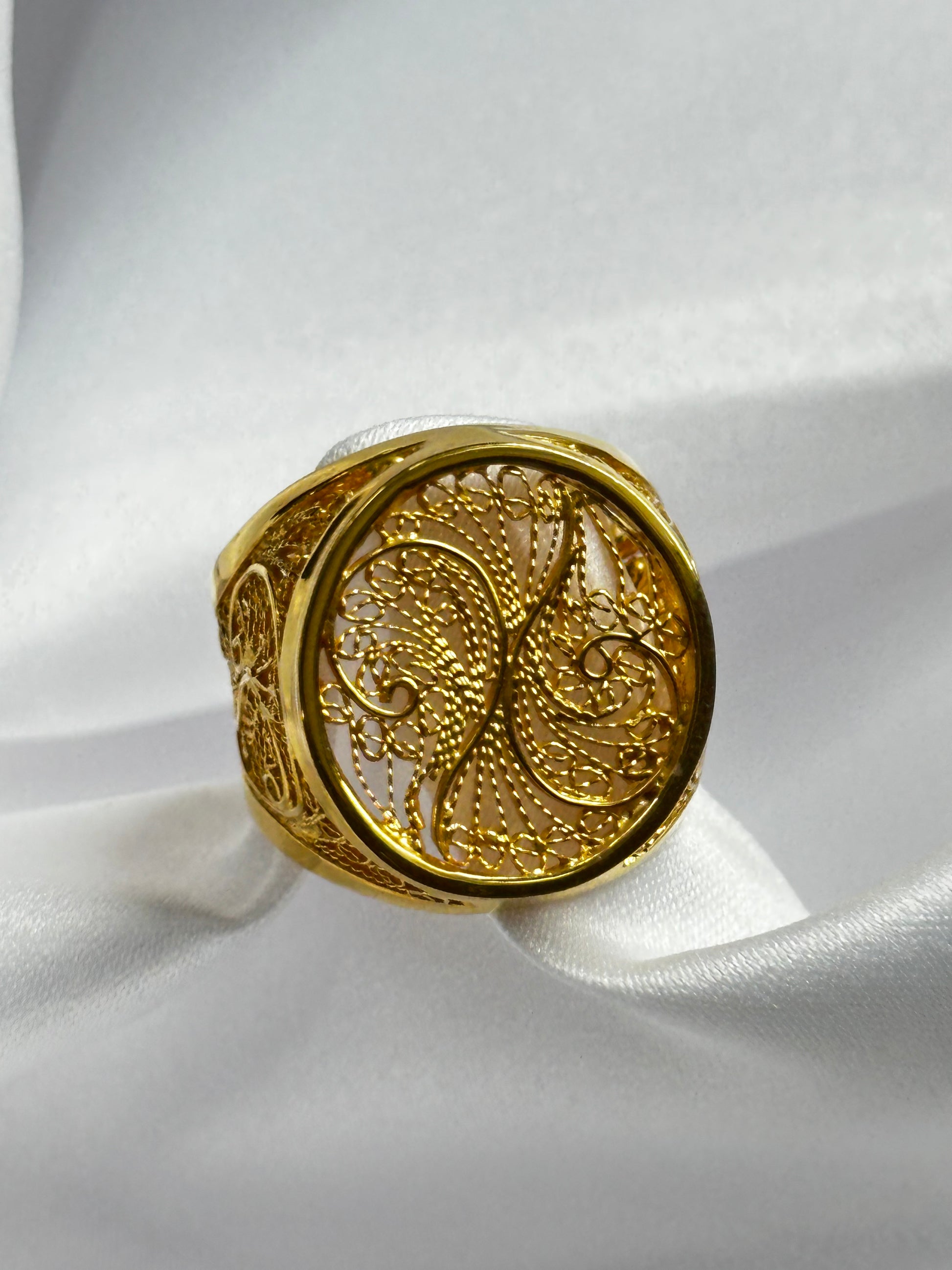 Chevalière filigrane / 12g