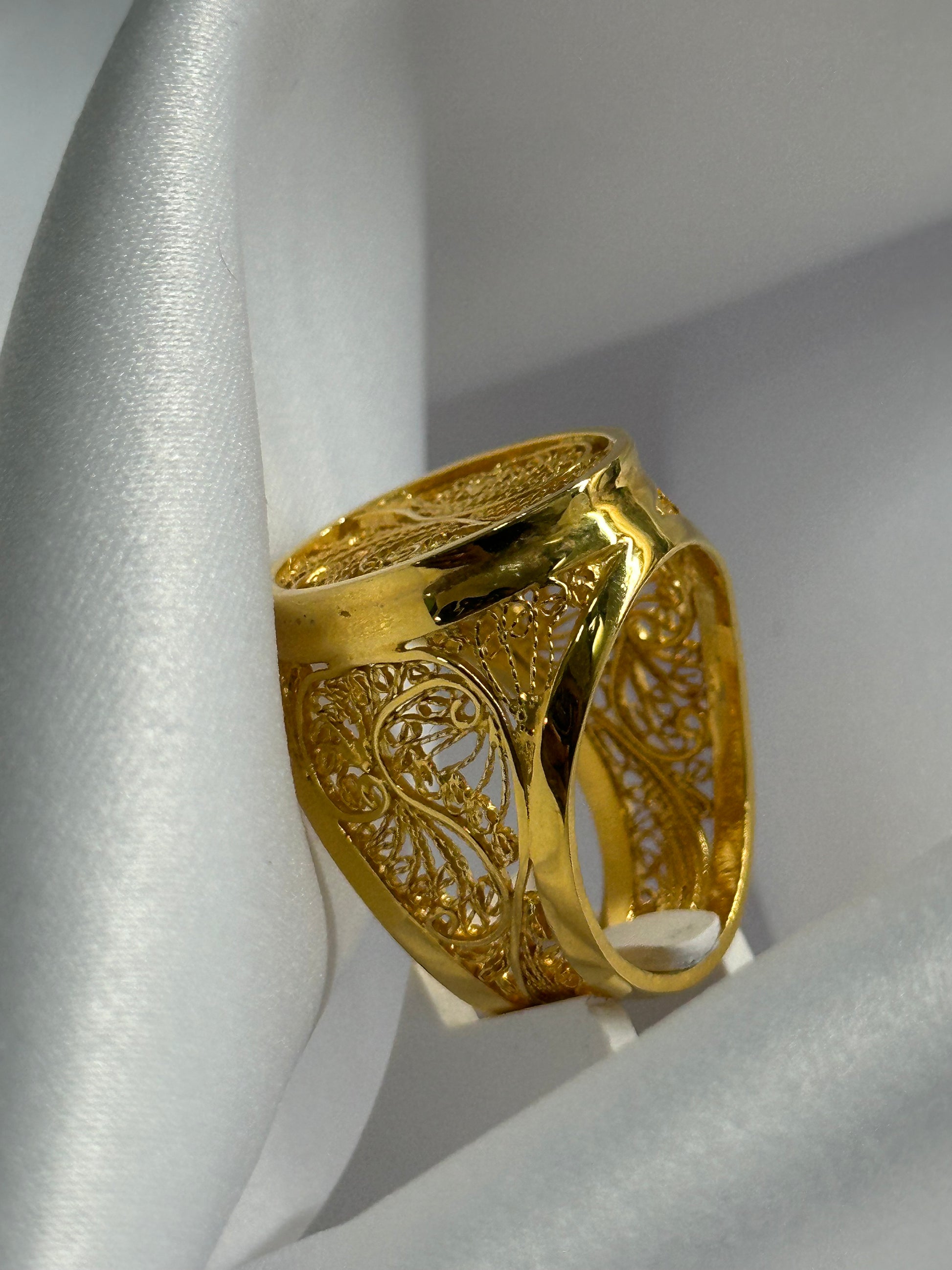 Chevalière filigrane / 12g