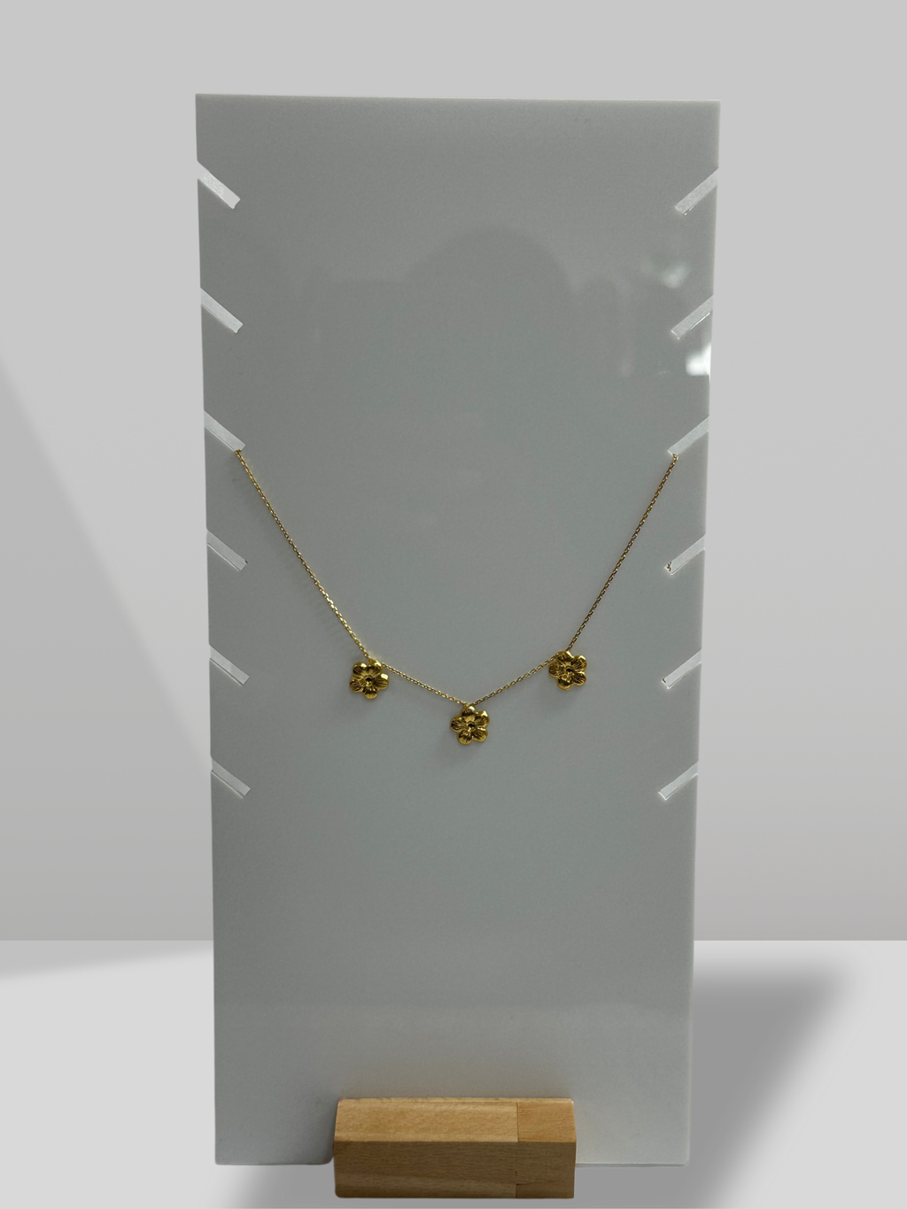 Collier hibiscus /  45 cm de longueur