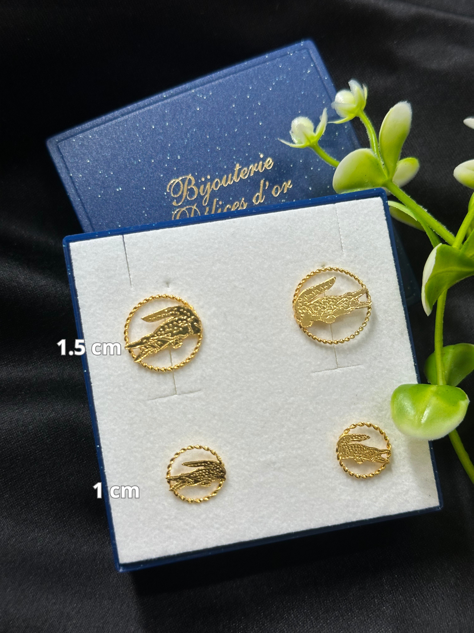 Boucle d'oreille Lacoste