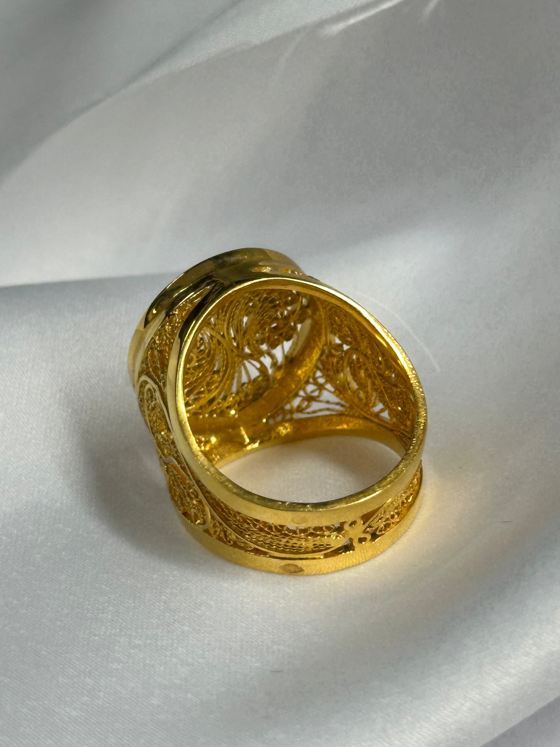 Chevalière filigrane / 12g